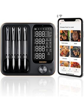 Inkbird Wireless Bluetooth Smart Meat WiFi Thermometer